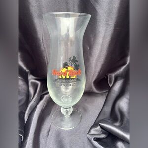 NIB Hard Rock Cafe “San Diego” Hurricane Glass